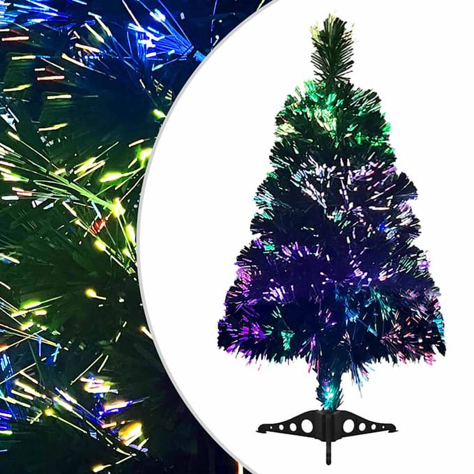 vidaXL - Kunstkerstboom - 64 - cm - glasvezel - groen