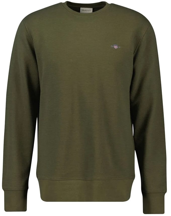 Gant 2067031 Sweatshirt Groen L Man