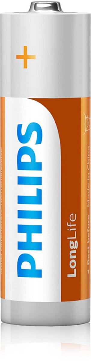 Philips Longlife Batterijen - AA - 48 stuks (4 Blisters a 12 st)