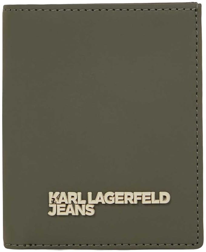 Karl Lagerfeld Jeans Coated Portemonnee Groen Man