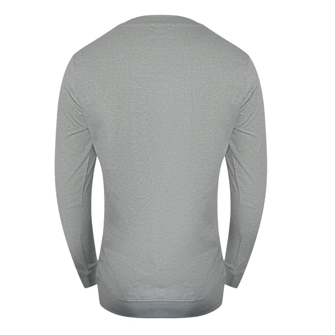 Cavalli Class Sweatshirt Met Getapete Schouders, Grijs