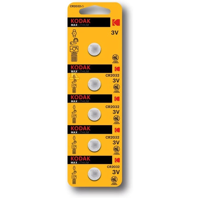 Kodak Wegwerpbatterij CR2032 Lithium