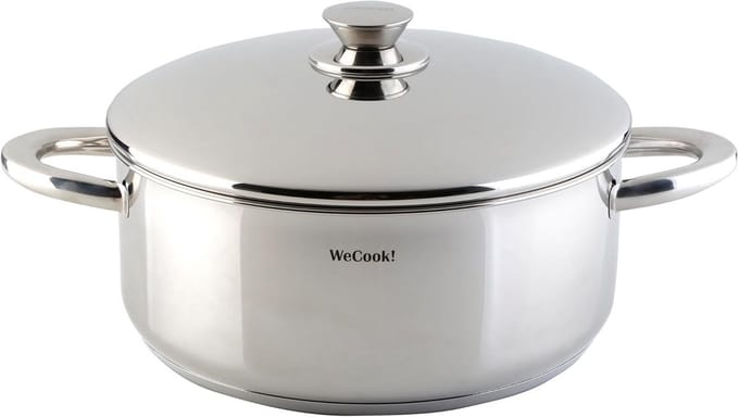 Professionele Tapa Braadpan met Deksel 28 cm RVS