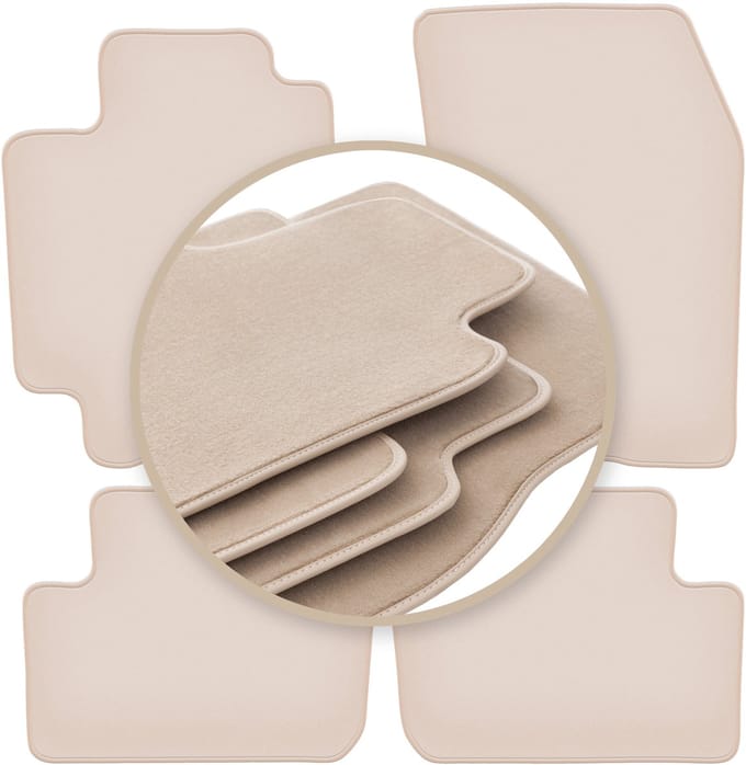 PREMIUM beige vloermatten voor: Lexus IS I sedan 1998-2005