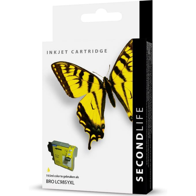 SecondLife - Brother LC 985 Yellow