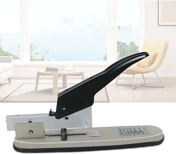 Bureaunietmachine - Nietapparaat Kantoor - Documenten Binden - Ergonomische Greep - 27.7 cm - Niet gespecificeerd