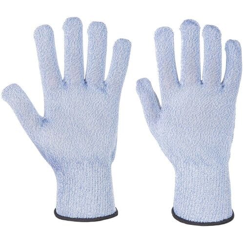 GGM Gastro (10 Paar) Schnittschutzhandschuhe Sabre-Lite - Blau - Größe: M Blauw