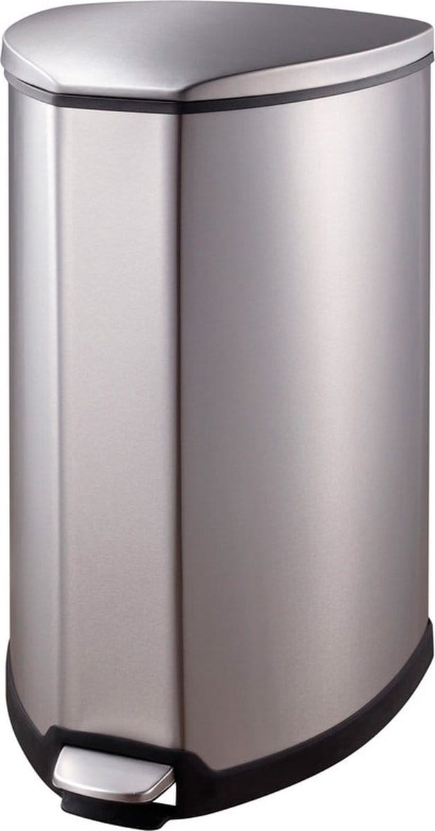 EKO - Grace pedaalemmer 35 liter - Stainless steel Plastic - mat RVS - Prullenbak