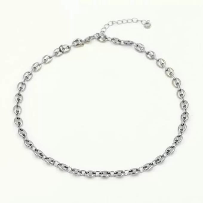 ketting - schakels - stainless steel - cadeau tip