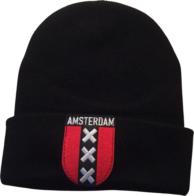 Premium Kwaliteit Kinder Muts / Beanie | Kindermuts |  One Size | Zwart Amsterdam