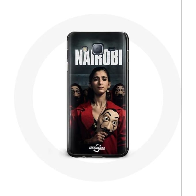 Case voor Samsung Galaxy J7 La casa de papel Nairobi Seizoen 4