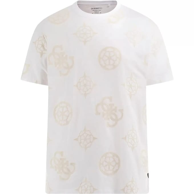 Bedrukt T-shirt Guess BSC Peony