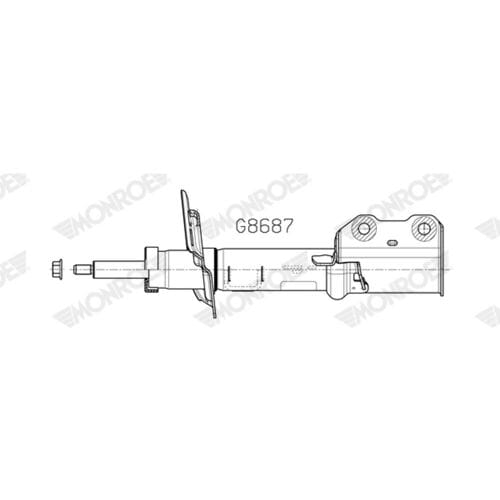 Schokdemper MONROE ORIGINAL (Gas Technology) MONROE G8687