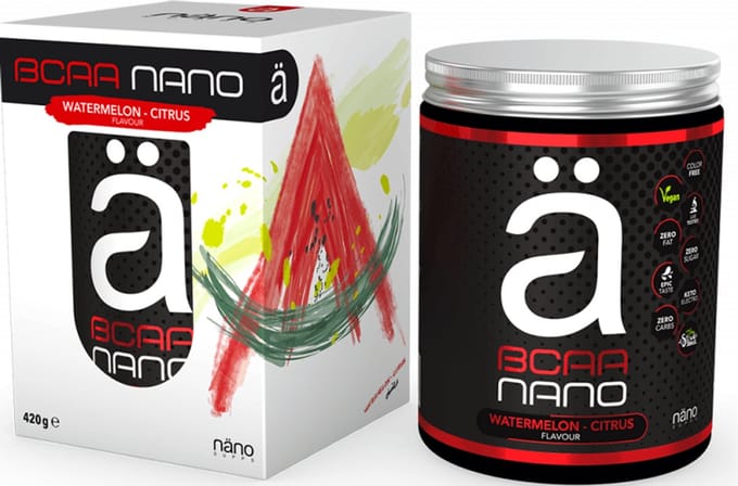 NanoSupps BCAA nano (420g) Watermelon - Aminozuren - BCAA