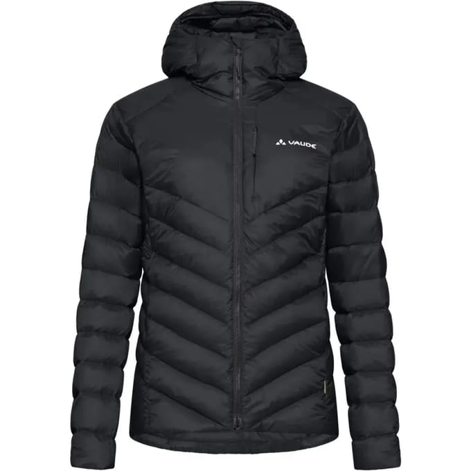 Damesjack met rits en capuchon VAUDE Monviso Down Hooded
