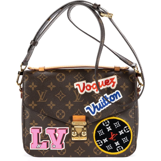 Ltd.Ed.Patches Pochette Metis MM  Schoudertas
