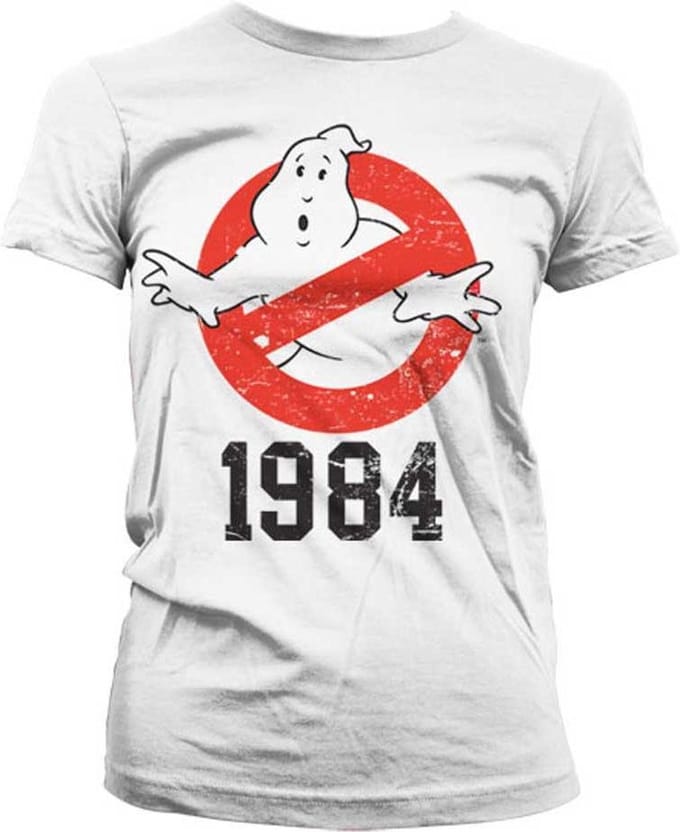Ghostbusters Dames Tshirt -M- 1984 Wit