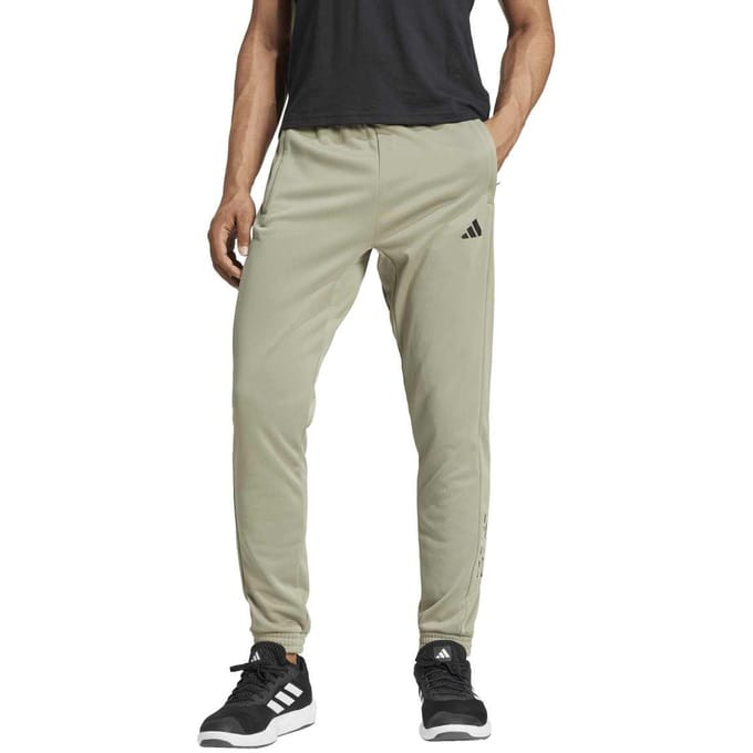 Adidas Unisex Performance Train Essentials Camo Training Pants Silv Maat: L | Joggingbroeken Outlet | Unisex | Beige
