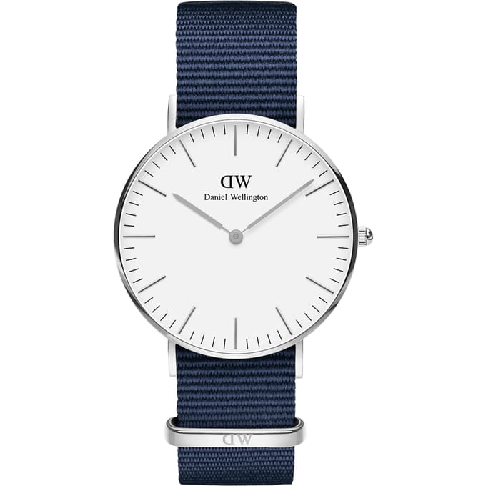 Daniel Wellington DW Watch Classic Bayswater Silver 40mm