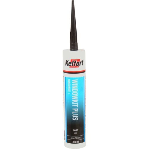Kelfort windowkit plus Zwart 310ml