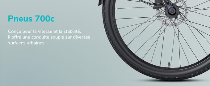 Vélo Électrique ENGWE - Équipé d'une alimentation 36V 10Ah, fonction d'assistance au pédalage, prend en charge la connectivité App et Bluetooth, autonomie de 100 km, N1 AIR St L vert