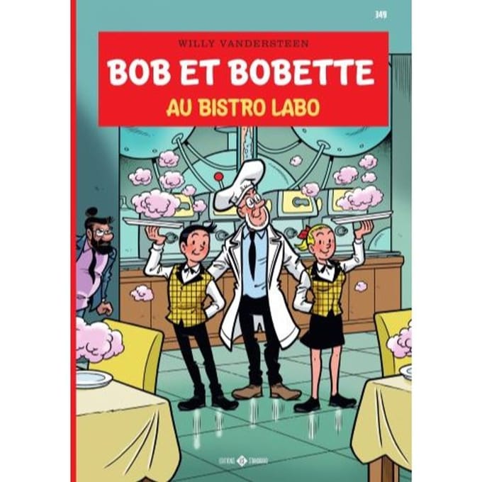 349 Au Bistro Labo - Bob Et Bobette - Willy Vandersteen