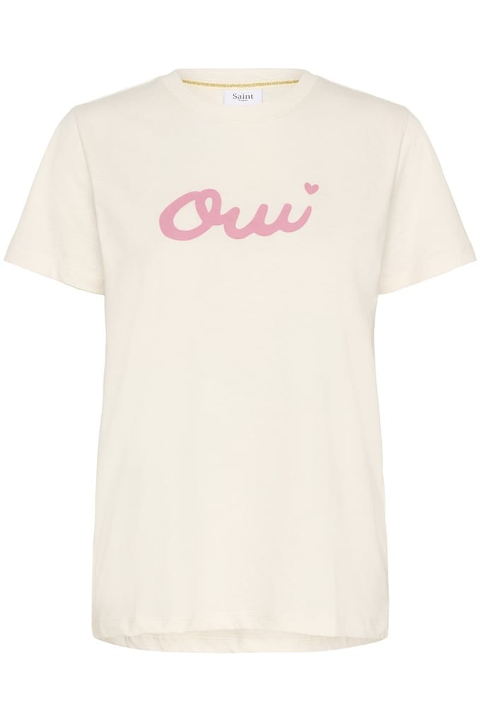 Saint Tropez OdineSZ T-Shirt Dames T-shirt - Ice