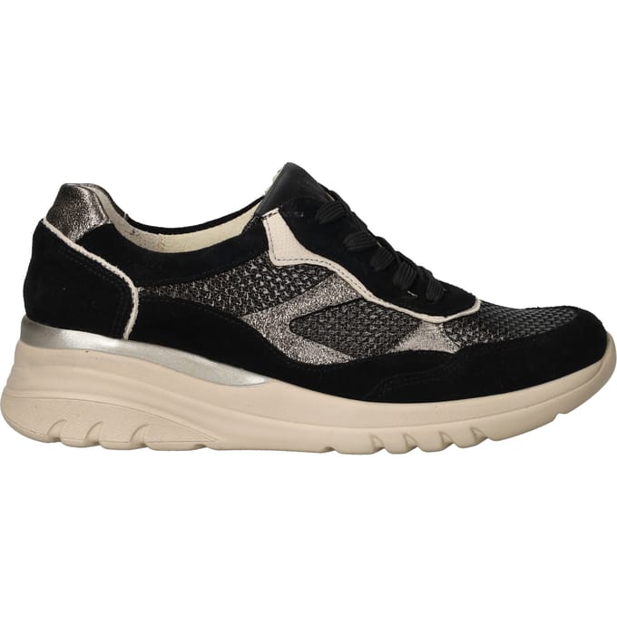 Waldlaufer Carla Sneakers - Dames - Zwart - Maat:36