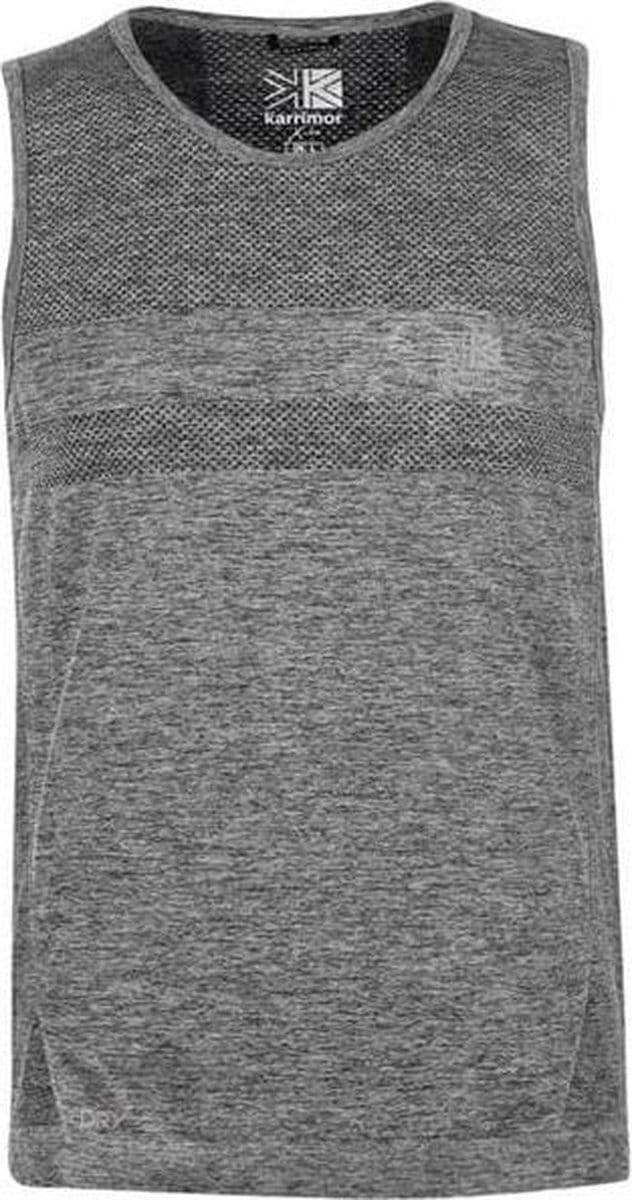 Karrimor - Hardloophemd - Singlet - Heren - Grijs - S