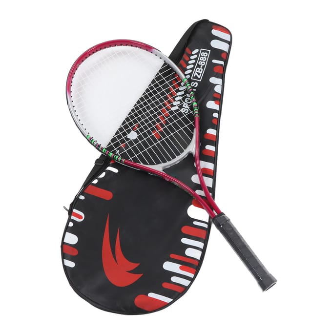 27 Inch Tennisracket Professioneel Aluminiumlegering Tennisracket voor Primaire Intermediaire Training white