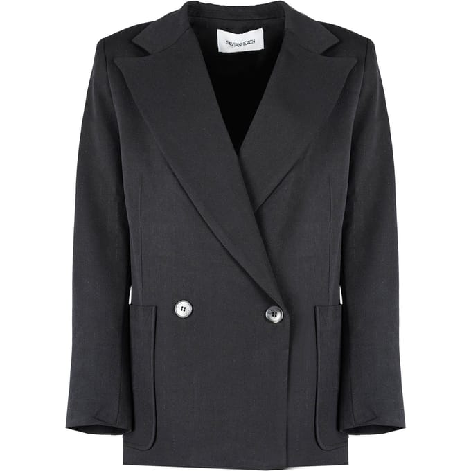 SILVIAN HEACH BLAZER MET DUBBELE BORST OVER