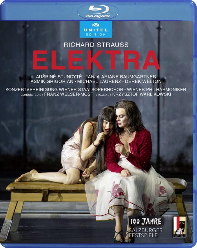 Strauss: Elektra [Ausrine Stundyte  Tanj Blu-ray