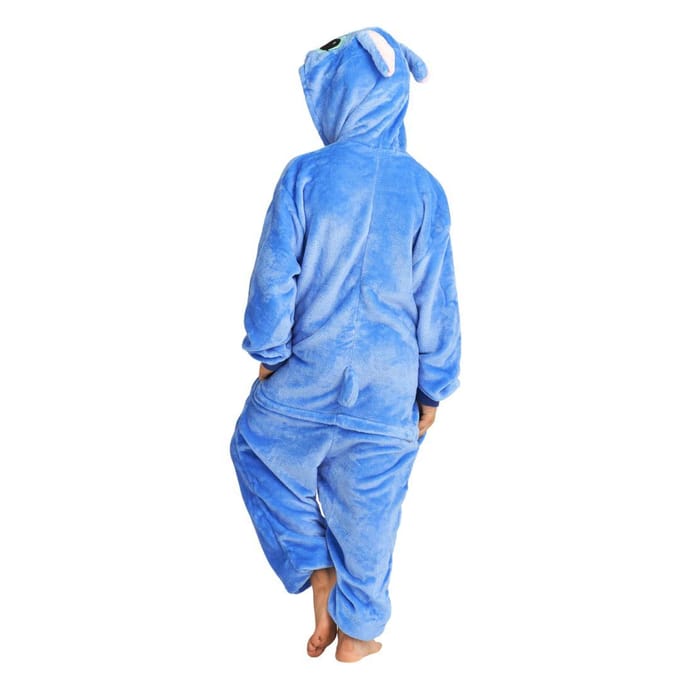 Pyjama Combinaison Kigurumi Costume Déguisement Lilo & Stitch 135-145Cm gray