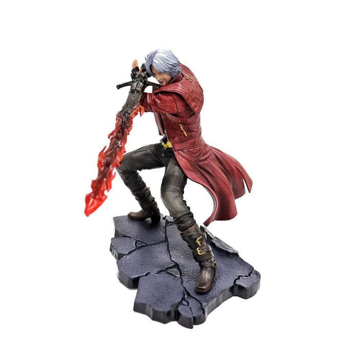 25cm Game Devil May Cry Karakters Dante Nero Beeldje Actiefiguur Model Speelgoed no box black