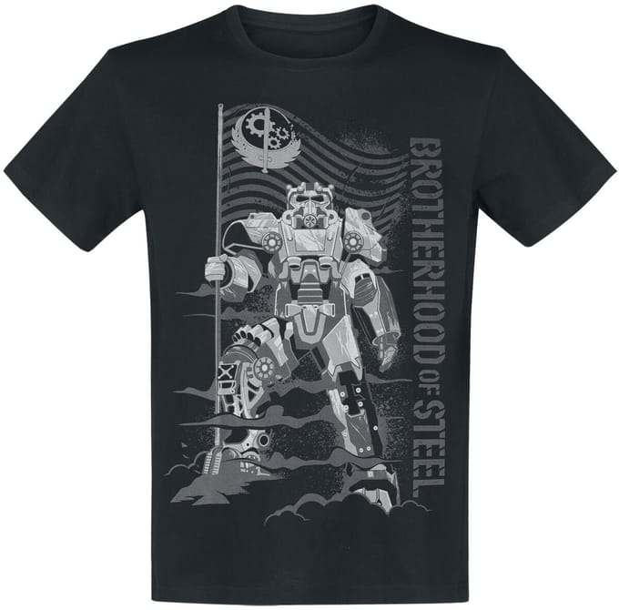 Fallout Vault 33 - Steel Heren T-shirt - zwart - L