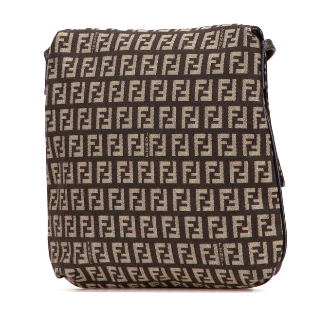Baguette Ff Canvas Schoudertas