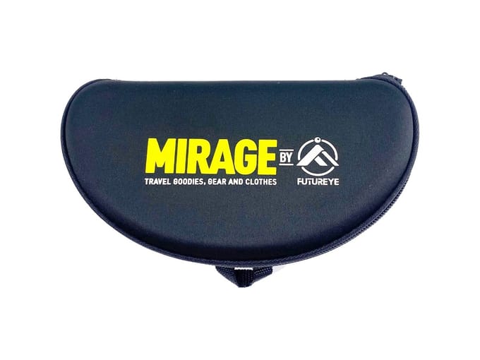 Mirage Zonnebrilkoker Futureye Hard-case Zwart