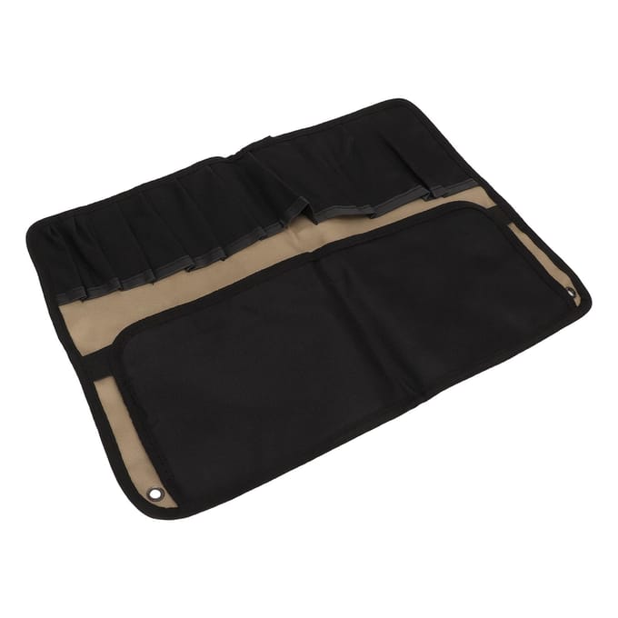Motorfiets Rolgereedschapstas Grote Capaciteit Dik Draagbaar Multi-Pocket Hangende Gereedschapsroltas black