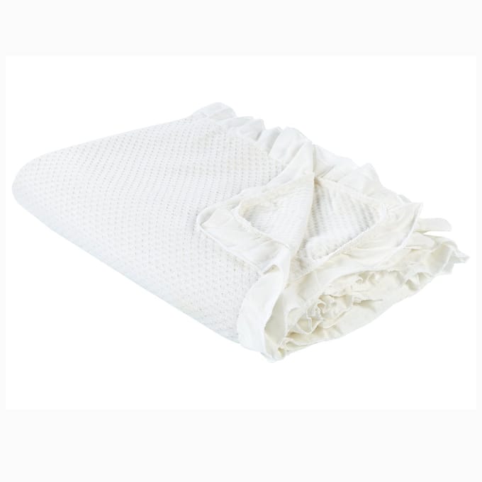 HATTON - Sprei - Gebroken wit - 220 x 240 cm - Katoen