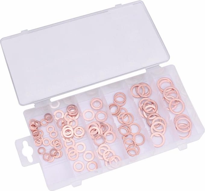 3BMT Afdichtigingsringen - Sluitingsringen - Koper Ringen - Assortiment