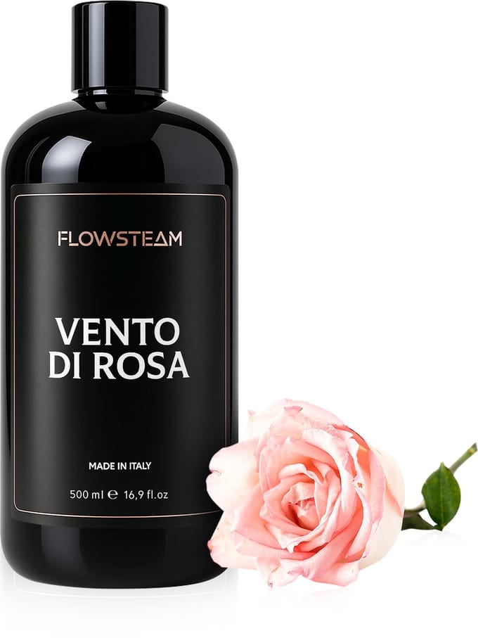 Vento di Rosa wasparfum van Flowsteam® - Italiaanse Wasparfum - 500ML