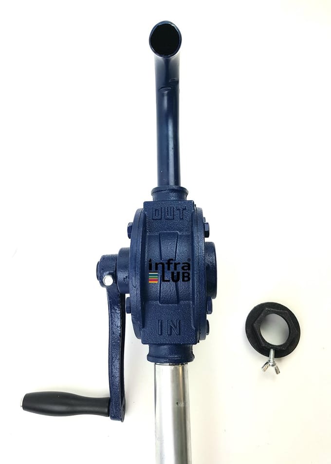 BGS Handzwengel pomp voor 200 l vaten