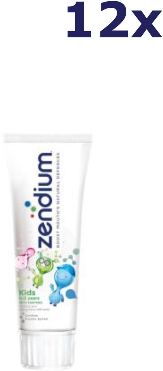 Zendium TP Kids 0-5jr 75ML 12x