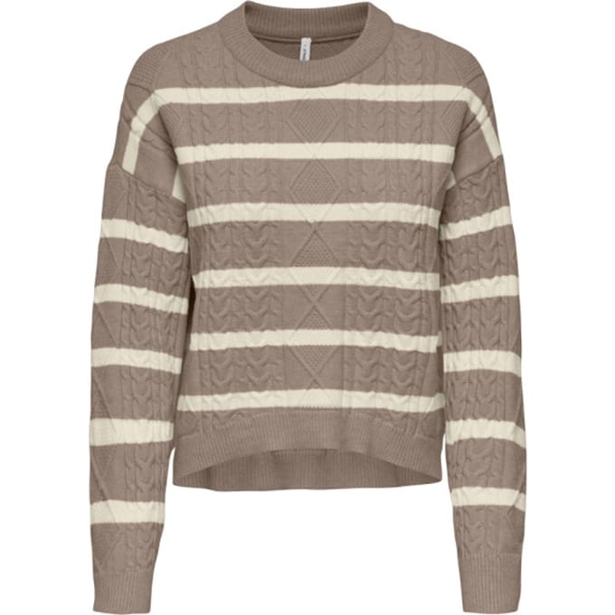 ONLY - ONLKATIA LS CABLE O-NECK PULLOVER CC KNT - Meisjes - Gebreide truien