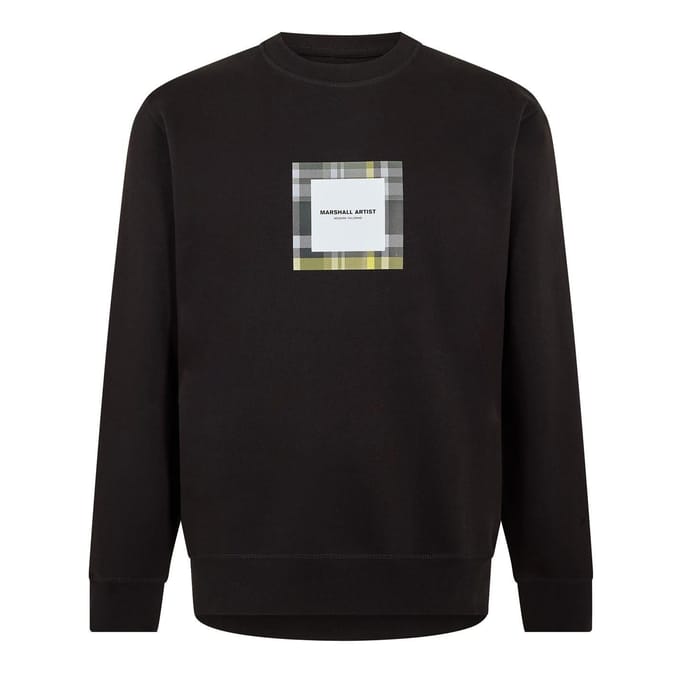 Marshall Artist Unisex Sweatshirt Volwassenen (Zwart)