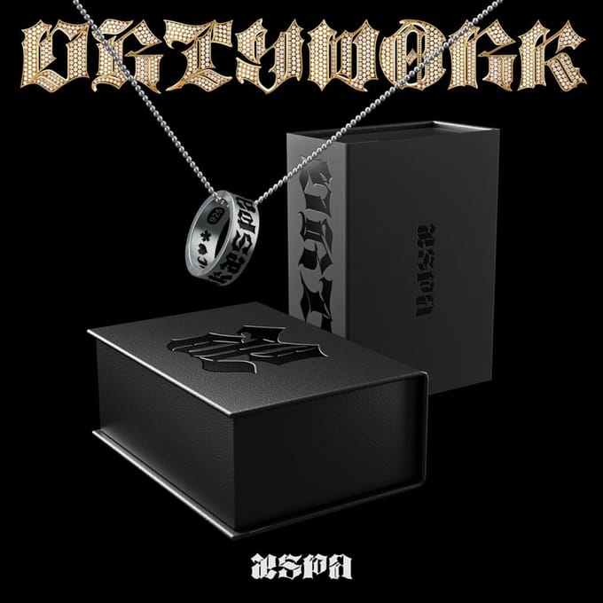 (Dirty Crew Ring Ver.) aespa [Dirty Work] Single Album Dirty Crew Ring ver. black