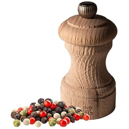 (6 stuks) PEUGEOT BISTRO - Pepermolen - Hout - Natuurlijk - Hoogte: 100mm