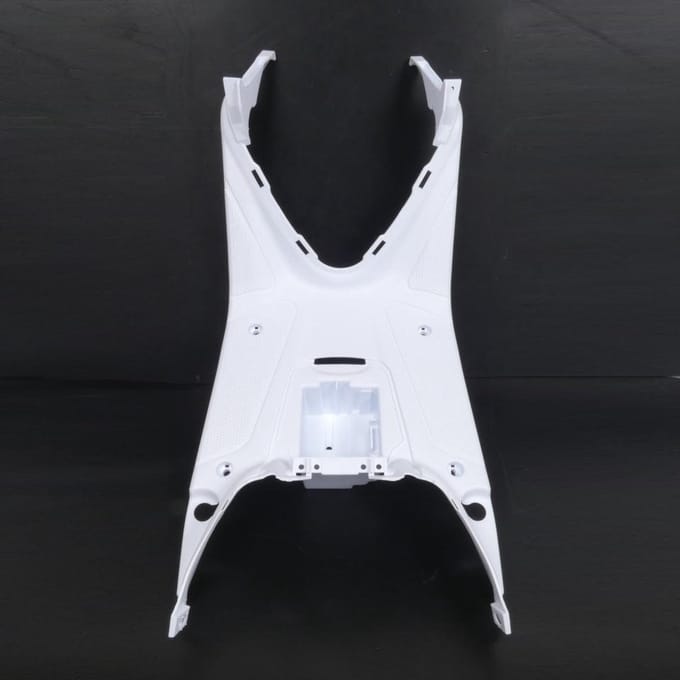 tun'r treeplank voor yamaha 50 bw's scooter 2004 tot 2019 wit nieuw
