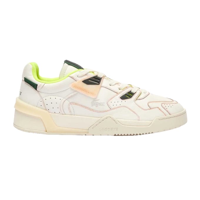 Lacoste Heren LT 125 Leren Trainers (Wit)