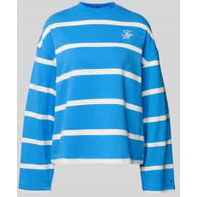 Relaxed fit sweatshirt van katoenmix